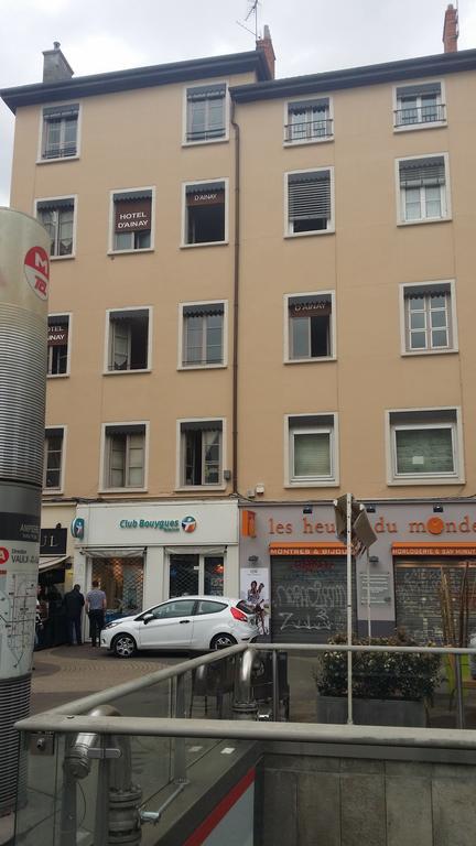 Hotel D'Ainay Lyon Exteriör bild
