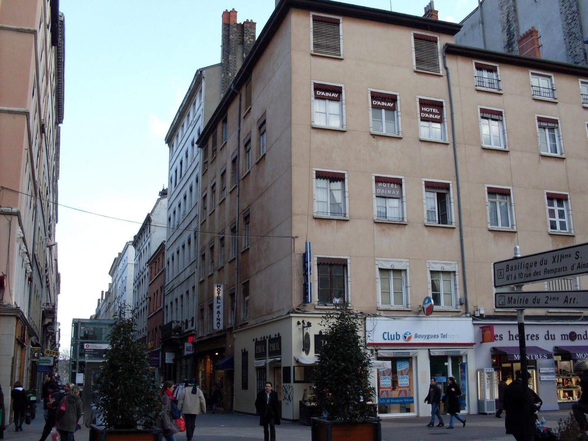 Hotel D'Ainay Lyon Exteriör bild